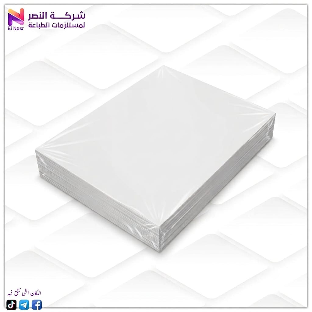 ورق كريستال نصف شفاف