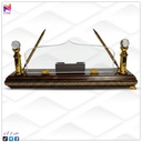 استاند مكتب قاعده اسلامى اسود/ذهبي