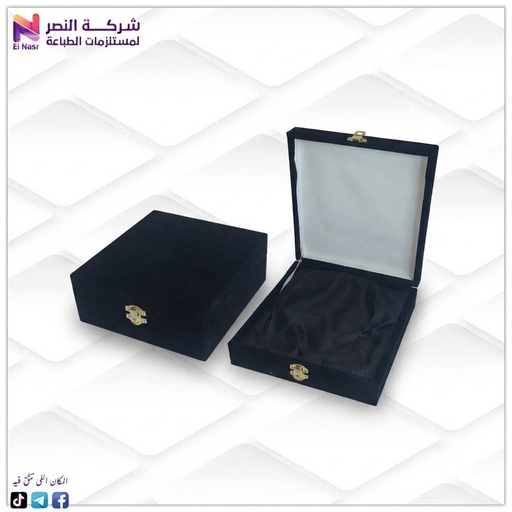 [182] علبة قطيفة كريستال كبير 